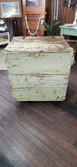 Primitive Wood Potato Corn Cob Storage Bin