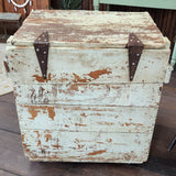 Primitive Wood Potato Corn Cob Storage Bin