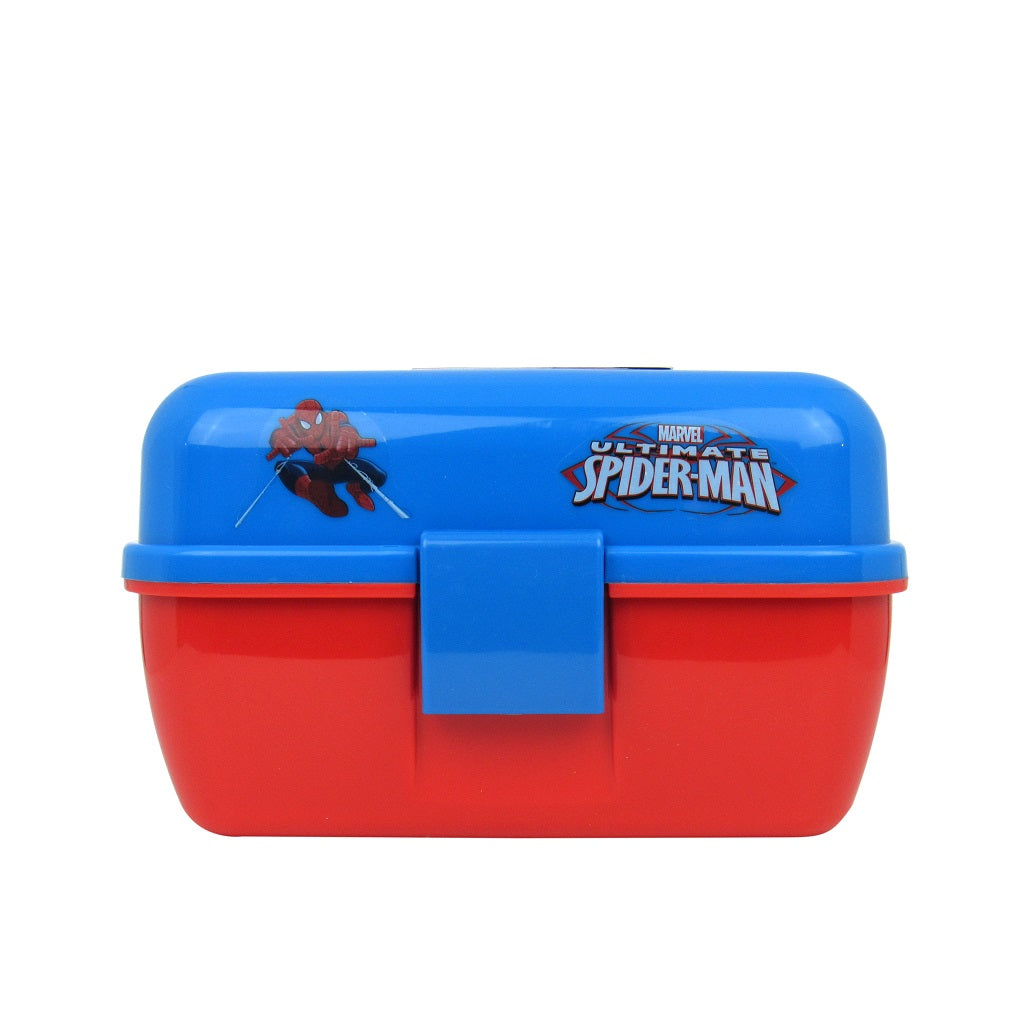Spider Man Tackle Box - Blue & Red